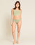Ribbed Seamfree Crop - Sage