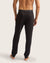 Men's Cuffed Sleep Pant - Black