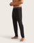 Men's Cuffed Sleep Pant - Black