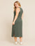 Racerback Dress - Moss