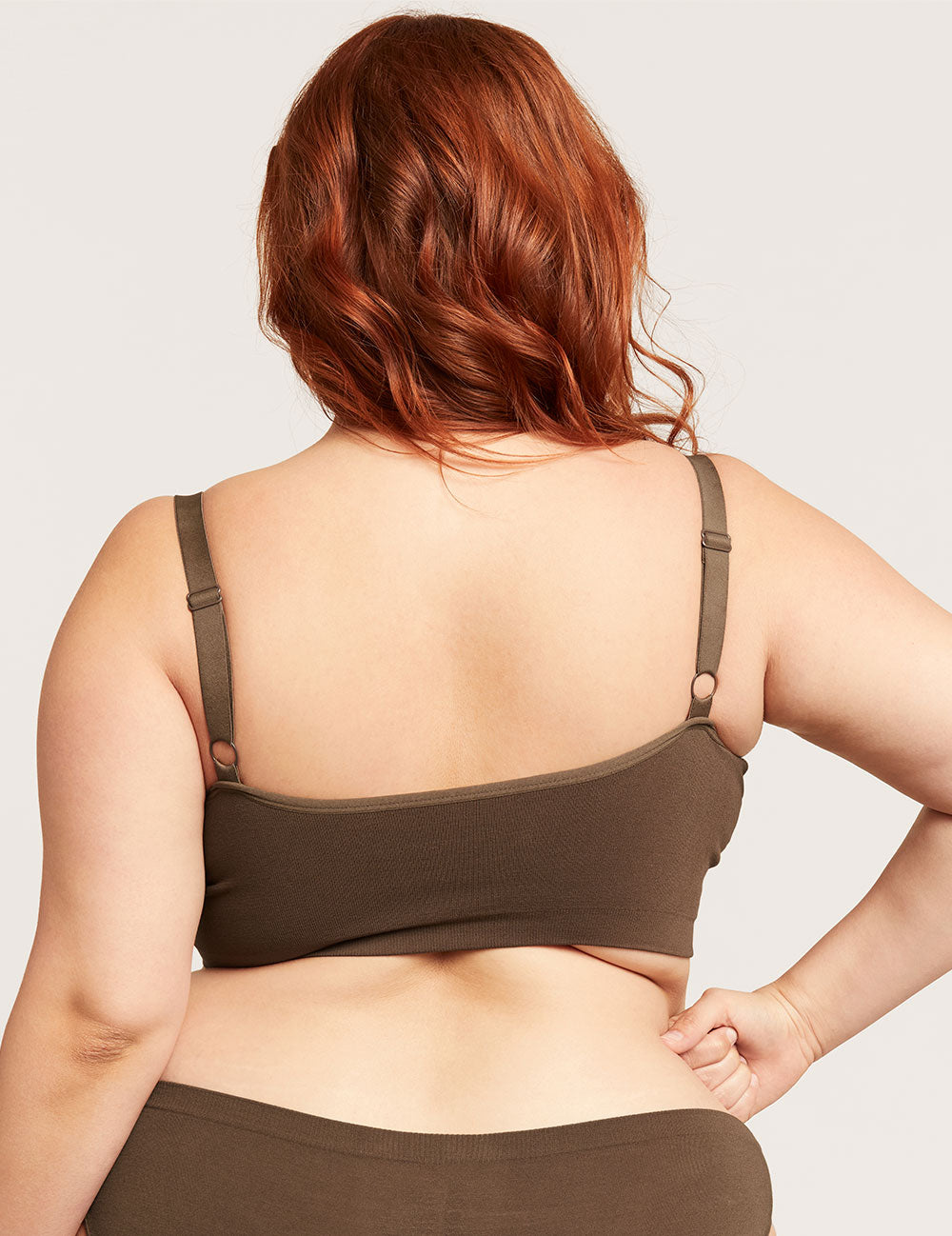 Full Bust Wireless Bra - Clove