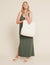 V-Neck Slip Dress - Moss