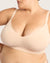 Wireless Full Bust T-Shirt Bra - Shell