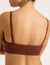 Wireless T-Shirt Bra - Rust