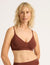 Wireless T-Shirt Bra - Rust
