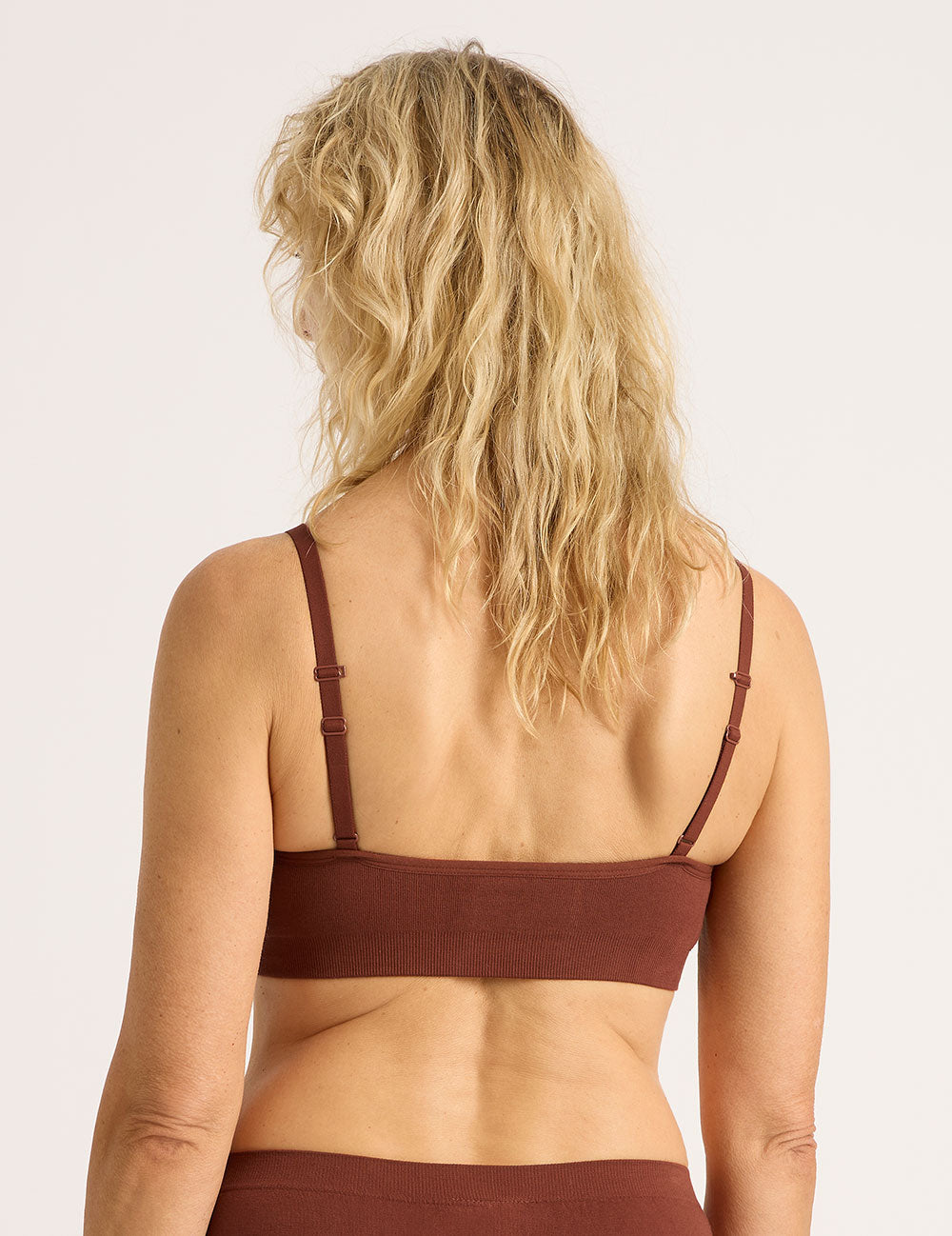 Wireless T-Shirt Bra - Rust