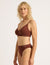 Wireless T-Shirt Bra - Rust