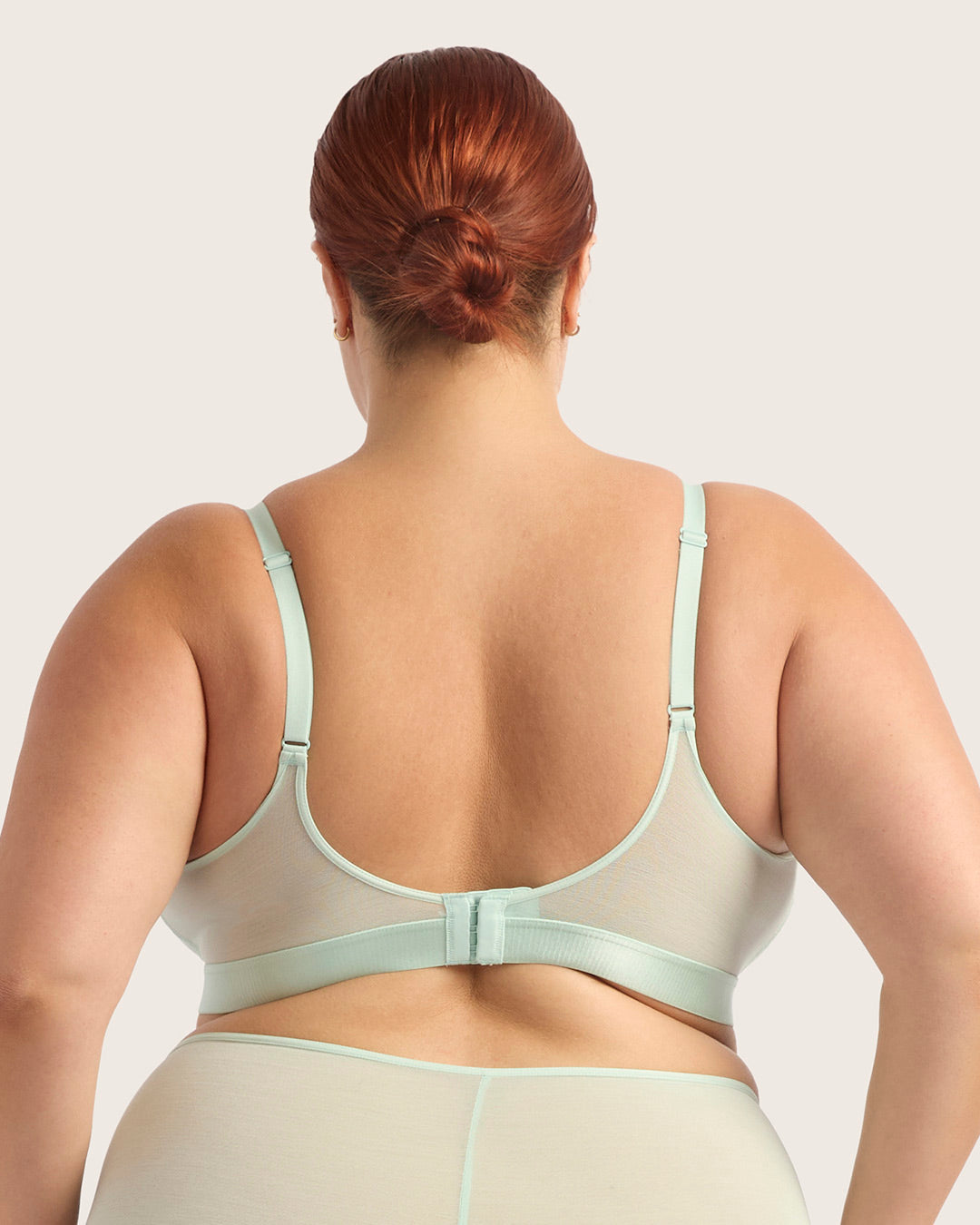 FreeMesh Full Bust Wireless Bra - Mint