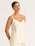 Vegan Silk Sleep Cami - Pearl