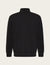 Men's Quarter Zip Sweater - Black