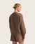 Bamboo CloudKnit Women's Crew Neck Sweater - Oyster