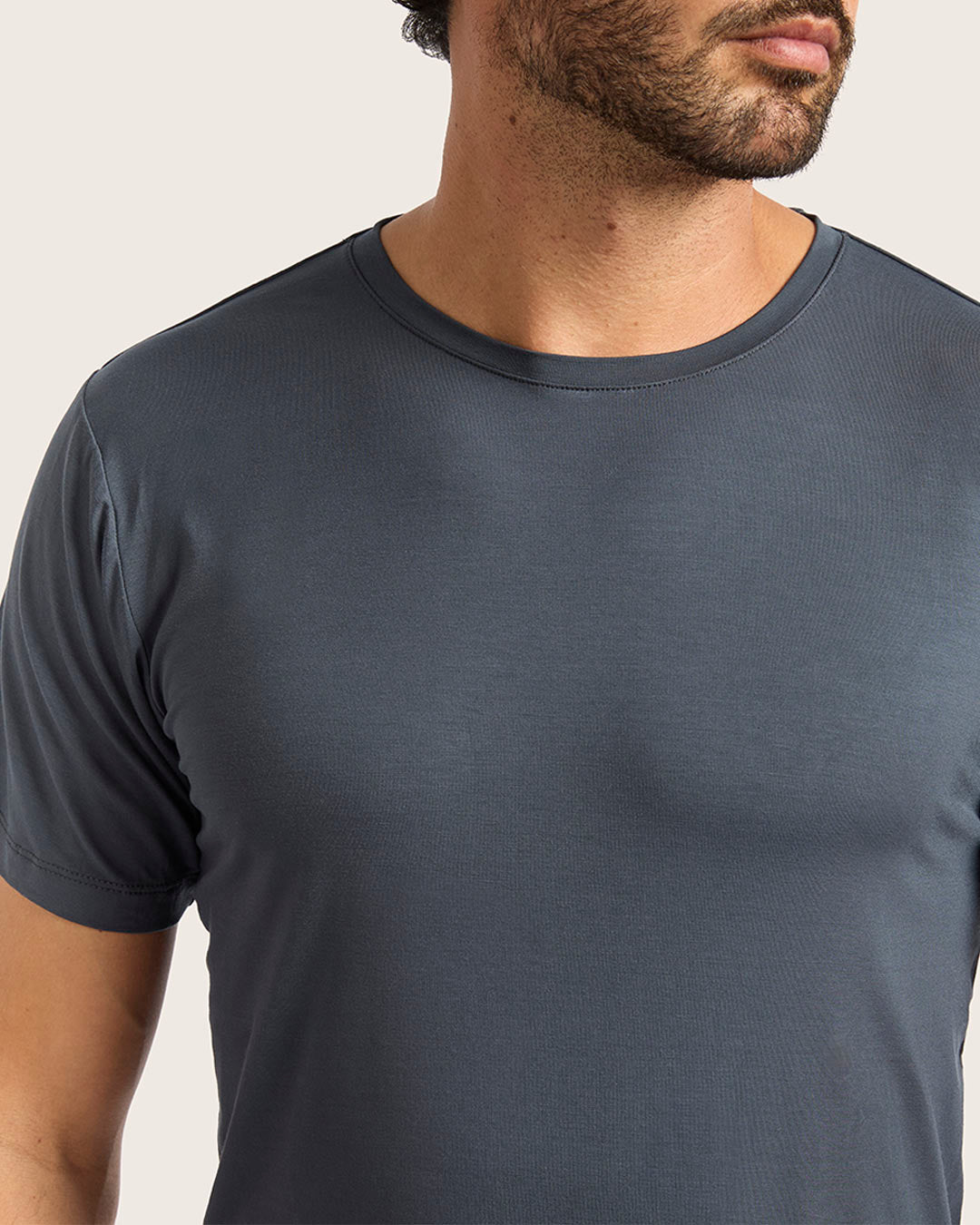 Men's Crew Neck T-Shirt - Storm