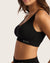 Seamfree Padded Crop Bra - Black