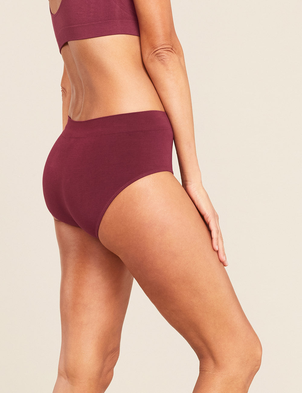 Midi Briefs - Plum