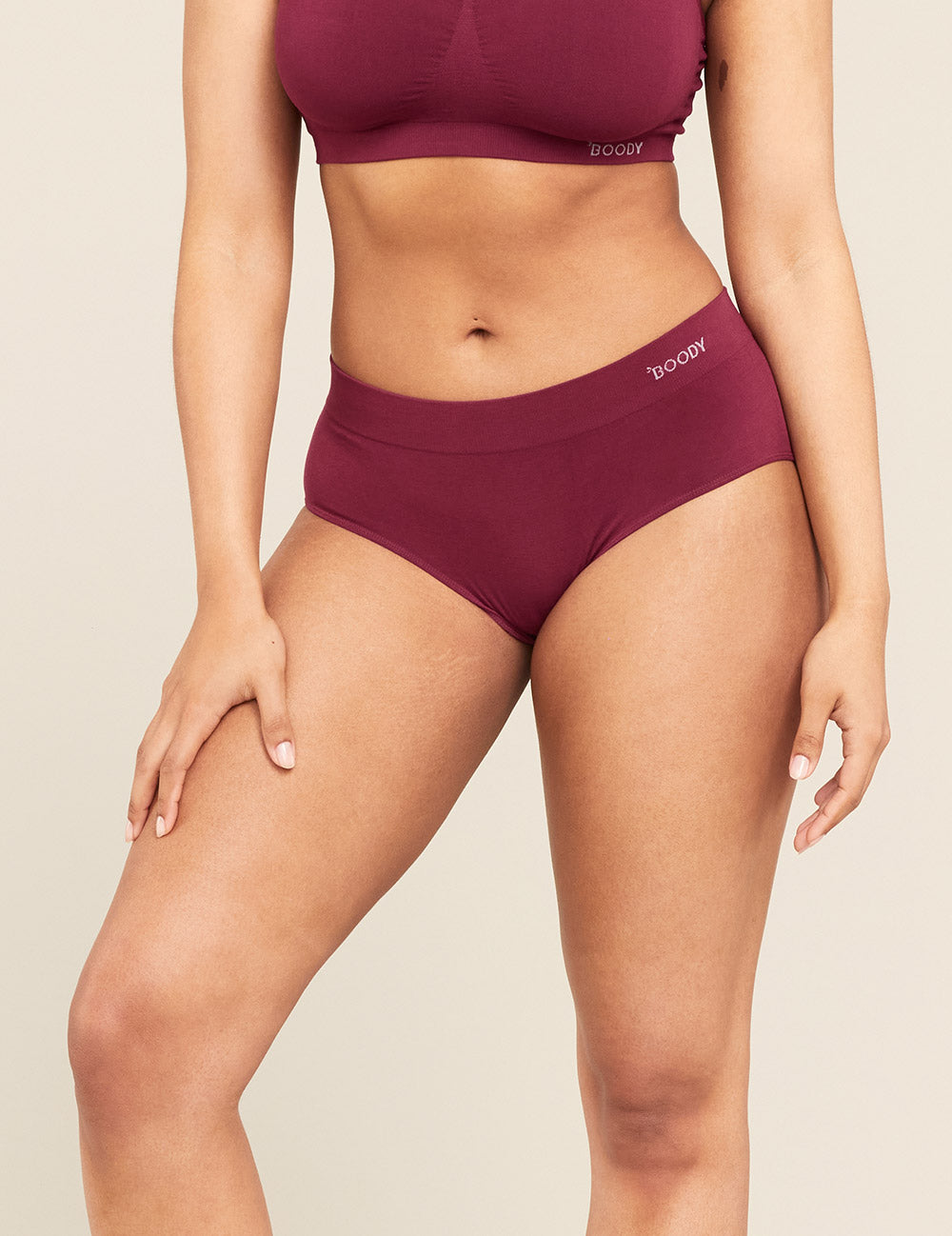 Midi Briefs - Plum
