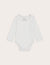 Baby Long Sleeve Bodysuit - Heather Grey