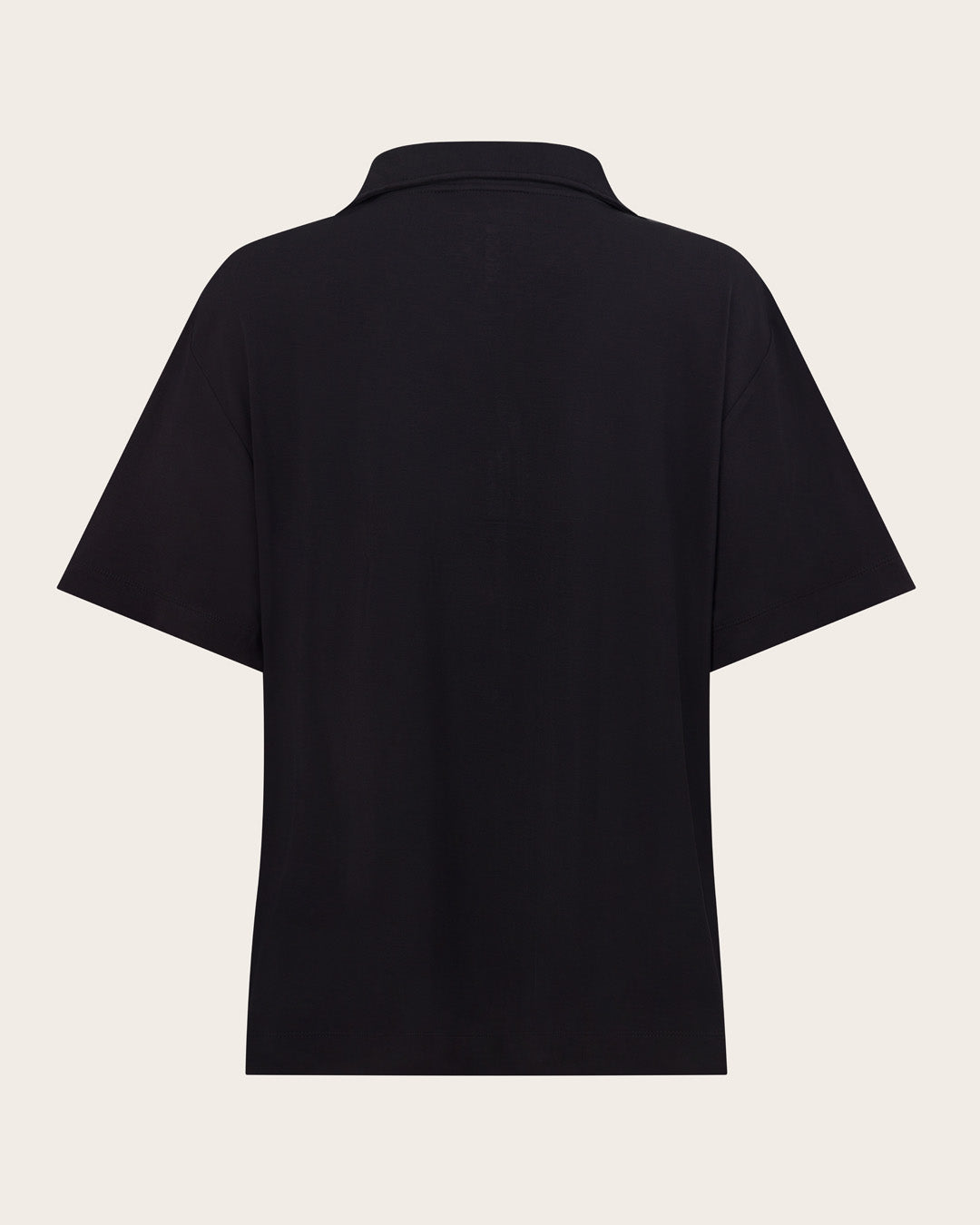 Goodnight Short Sleeve Sleep Shirt - Black