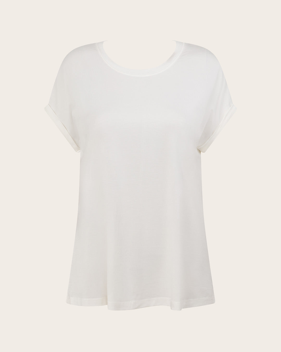 Downtime Lounge Top - Natural White