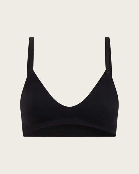 LYOLYTE Triangle Bralette - Black