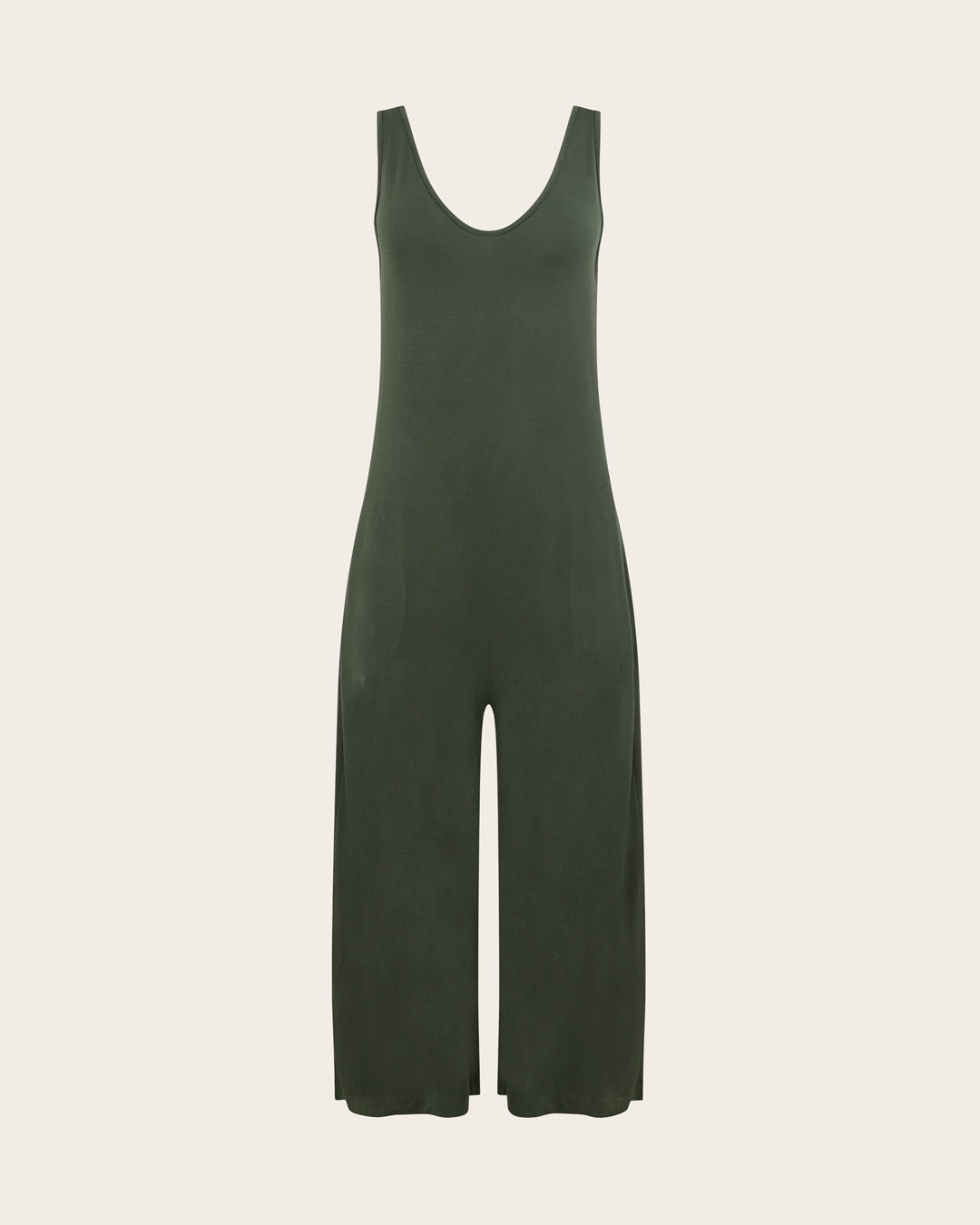 Long Jumpsuit - Moss