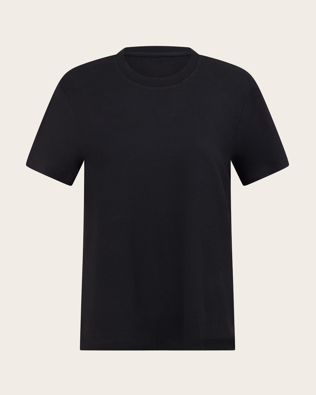 Women's Classic Crew Neck T-Shirt - Black
