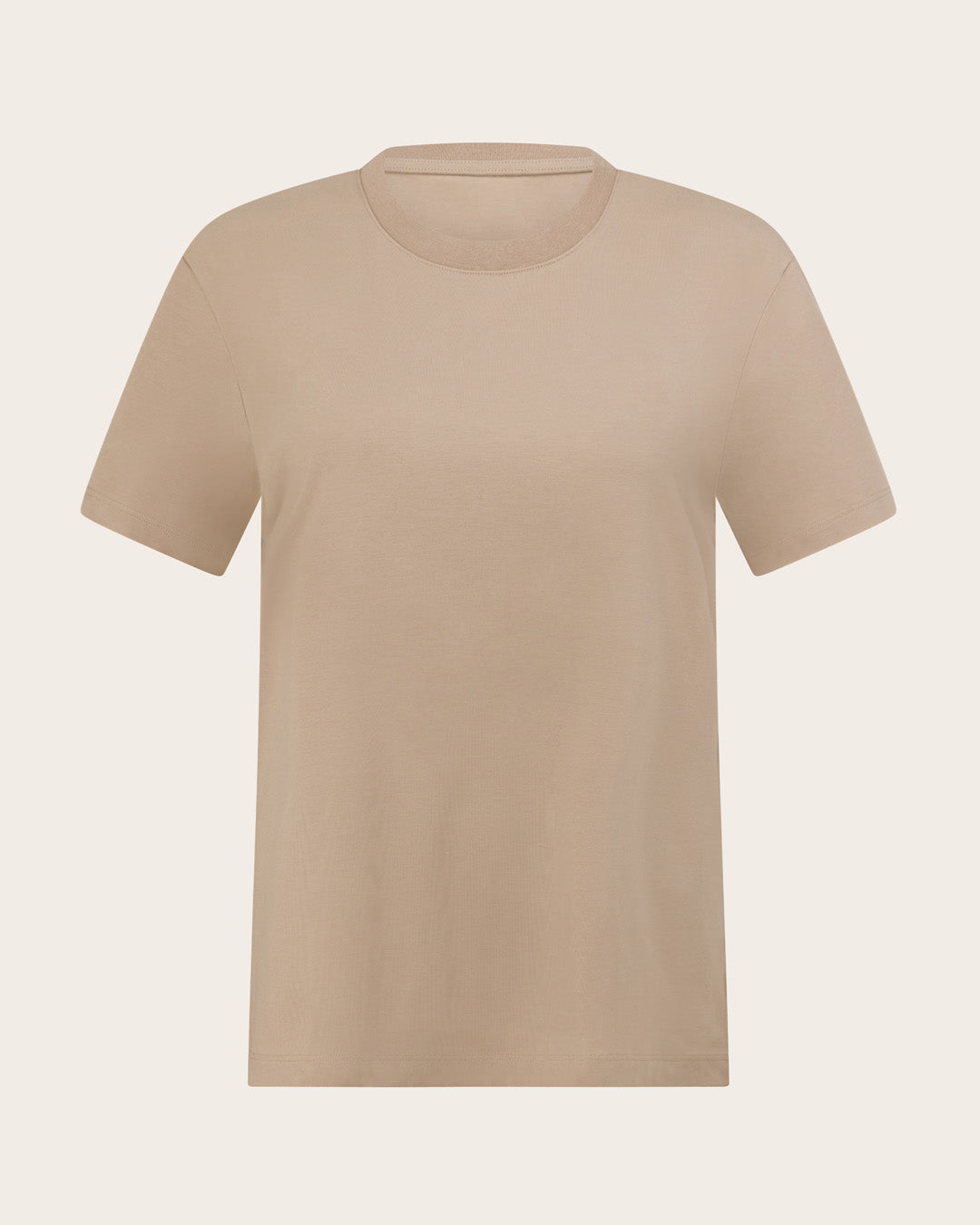 Women's Classic Crew Neck T-Shirt - Stone