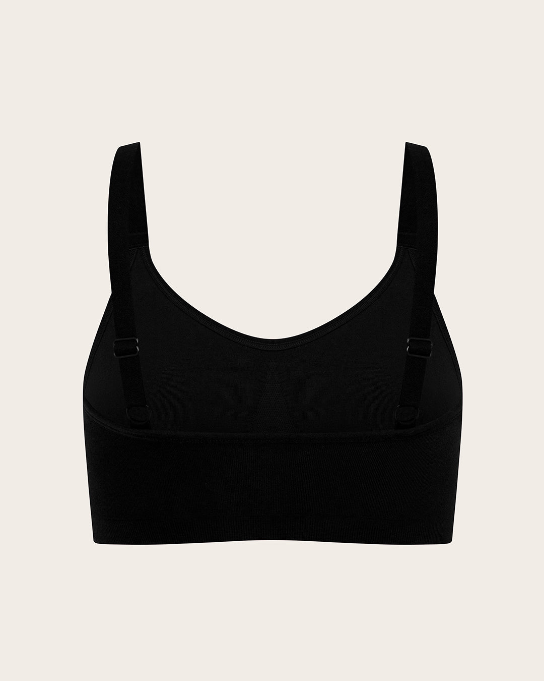 Full Bust Wireless Bra - Black