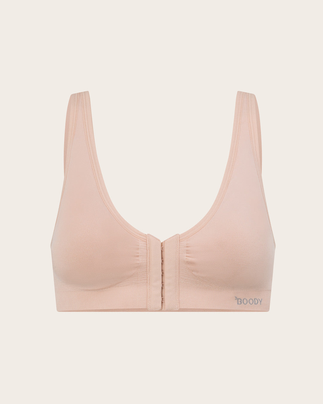 Womens Grey 2pk Post Surgery Zip-Up Bras Womens Grey 2pk Post Surgery Zip-Up Bras