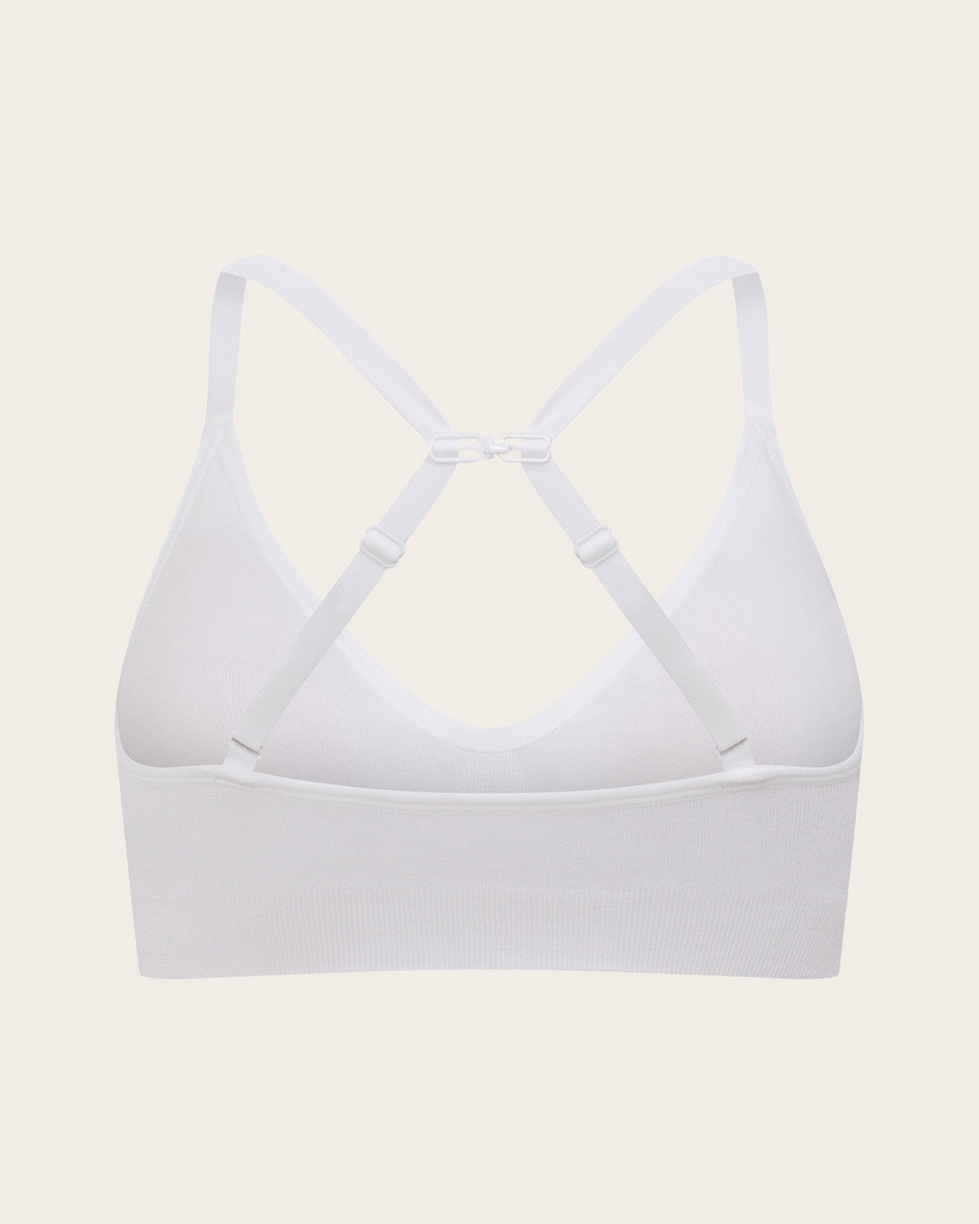 Wireless T-Shirt Bra - White