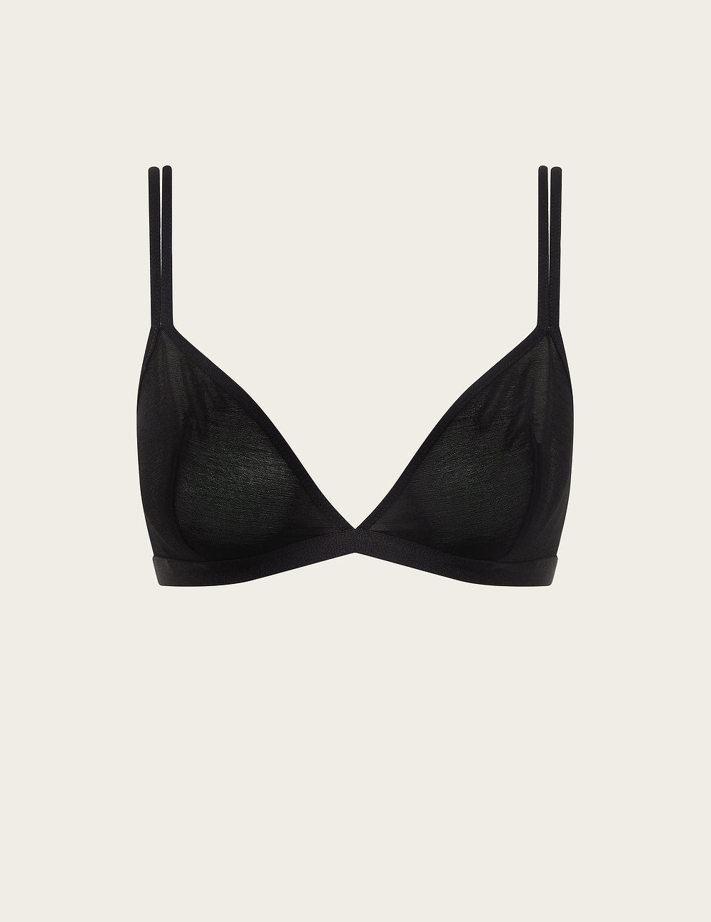 FreeMesh Triangle Bralette - Black