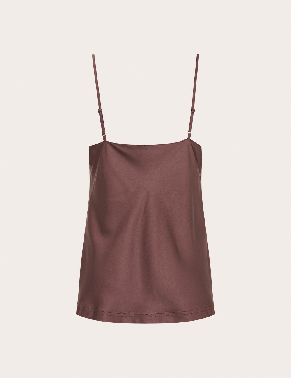 Vegan Silk Cami - Garnet