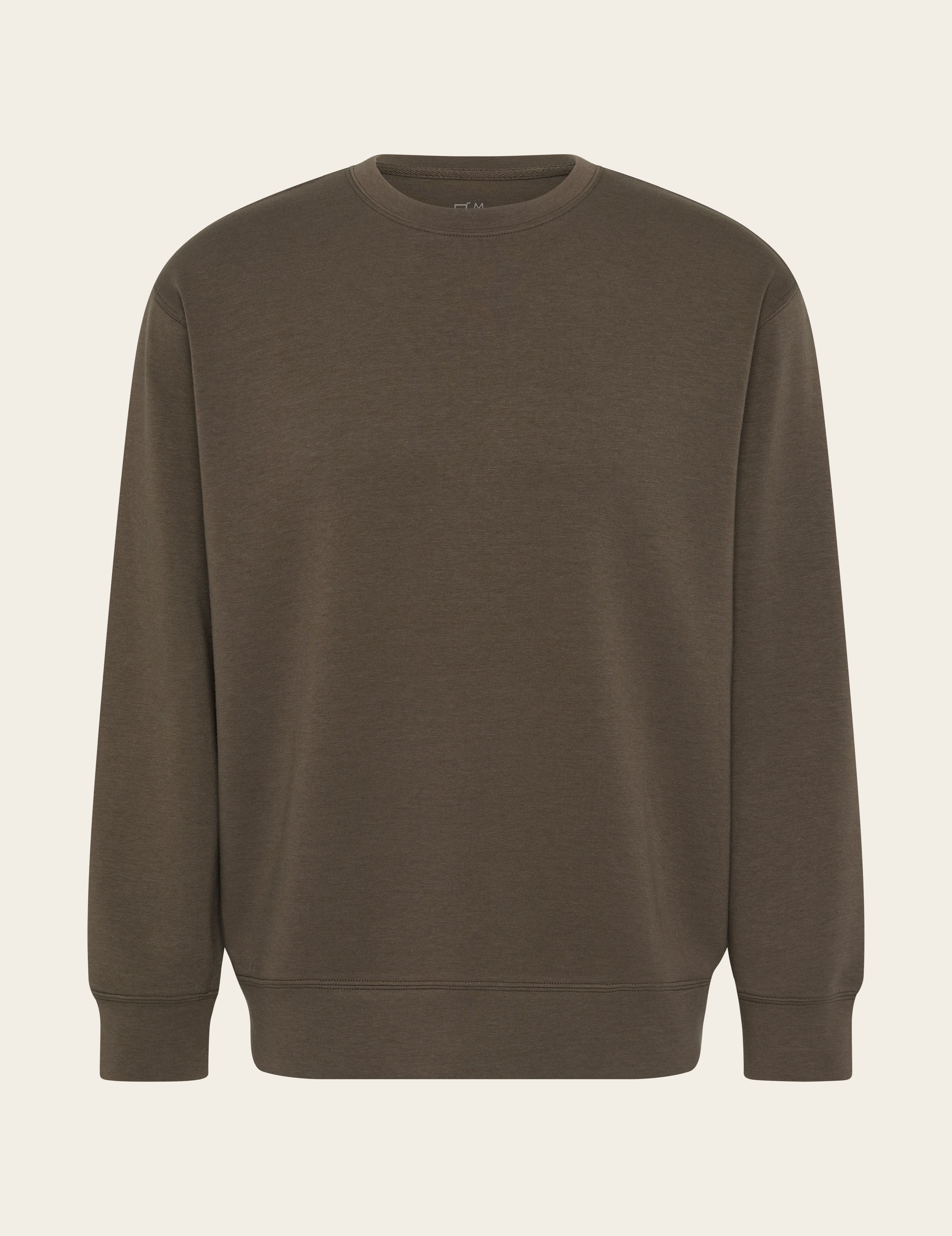 Men's Crew Neck Sweater - Oyster