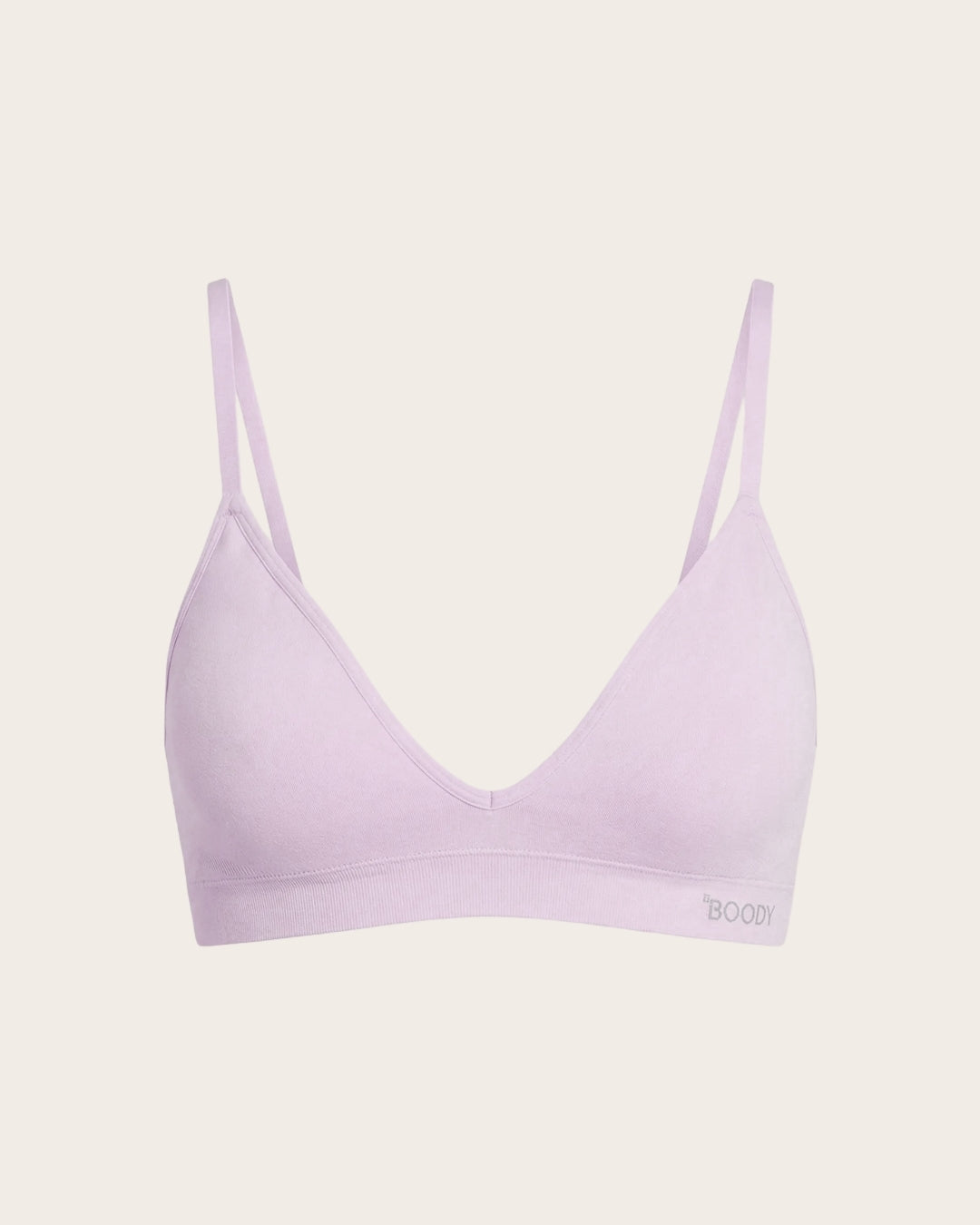 Wireless T-Shirt Bralette - Orchid