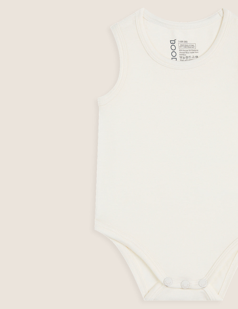Baby Bodysuit - Natural White
