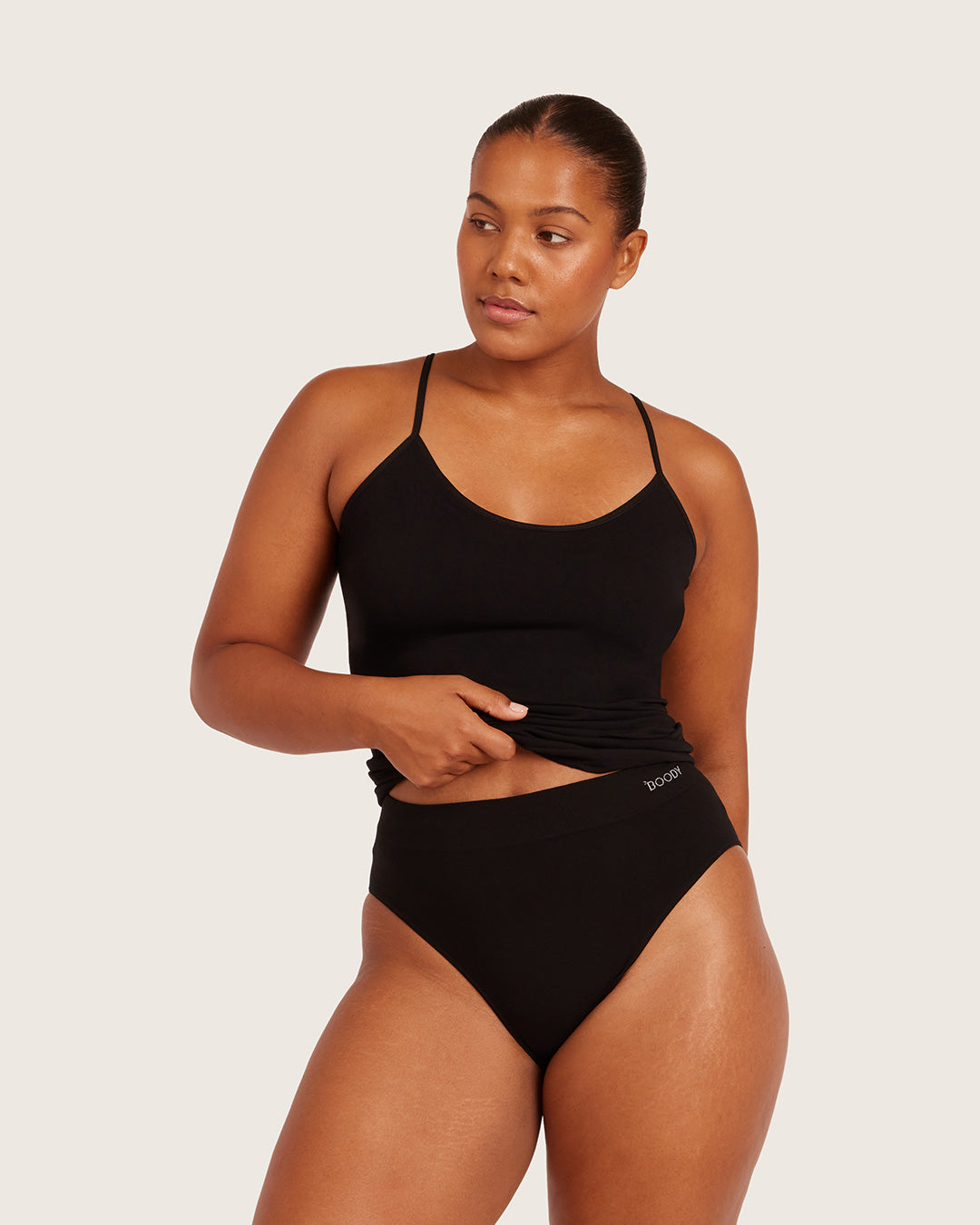 Base Layer Cami Top - Black
