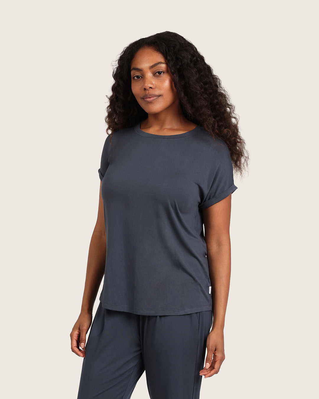 Downtime Lounge Top - Storm