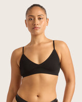 LYOLYTE Triangle Bralette - Black