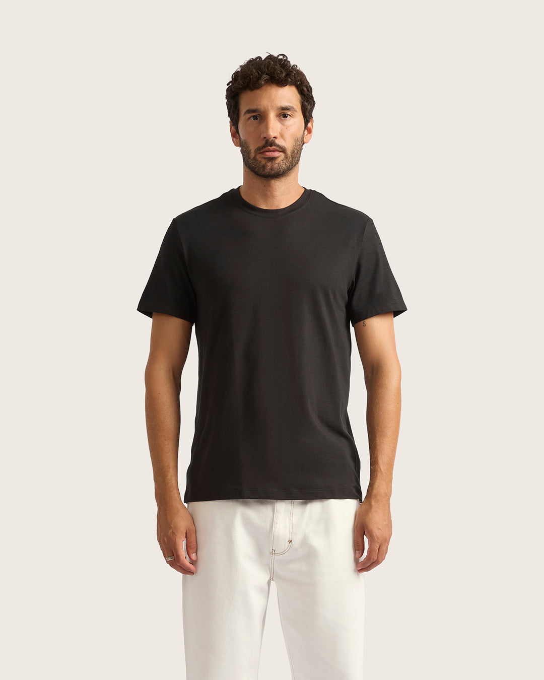 Men's Classic Crew Neck T-Shirt - Black