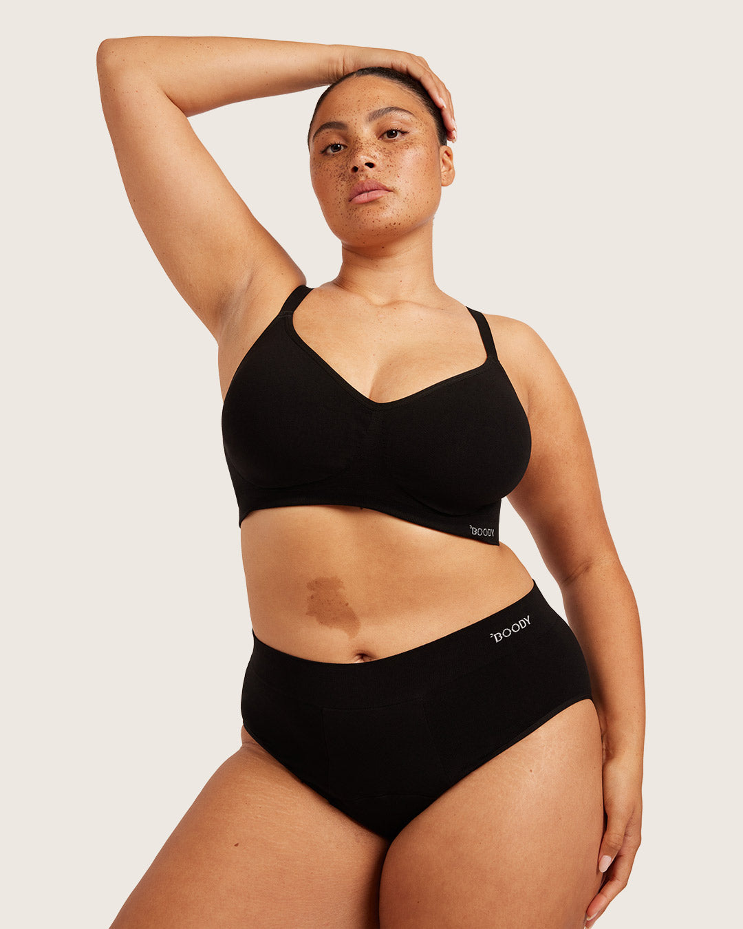 Period & Leak Proof - Full Briefs - Overnight - Black