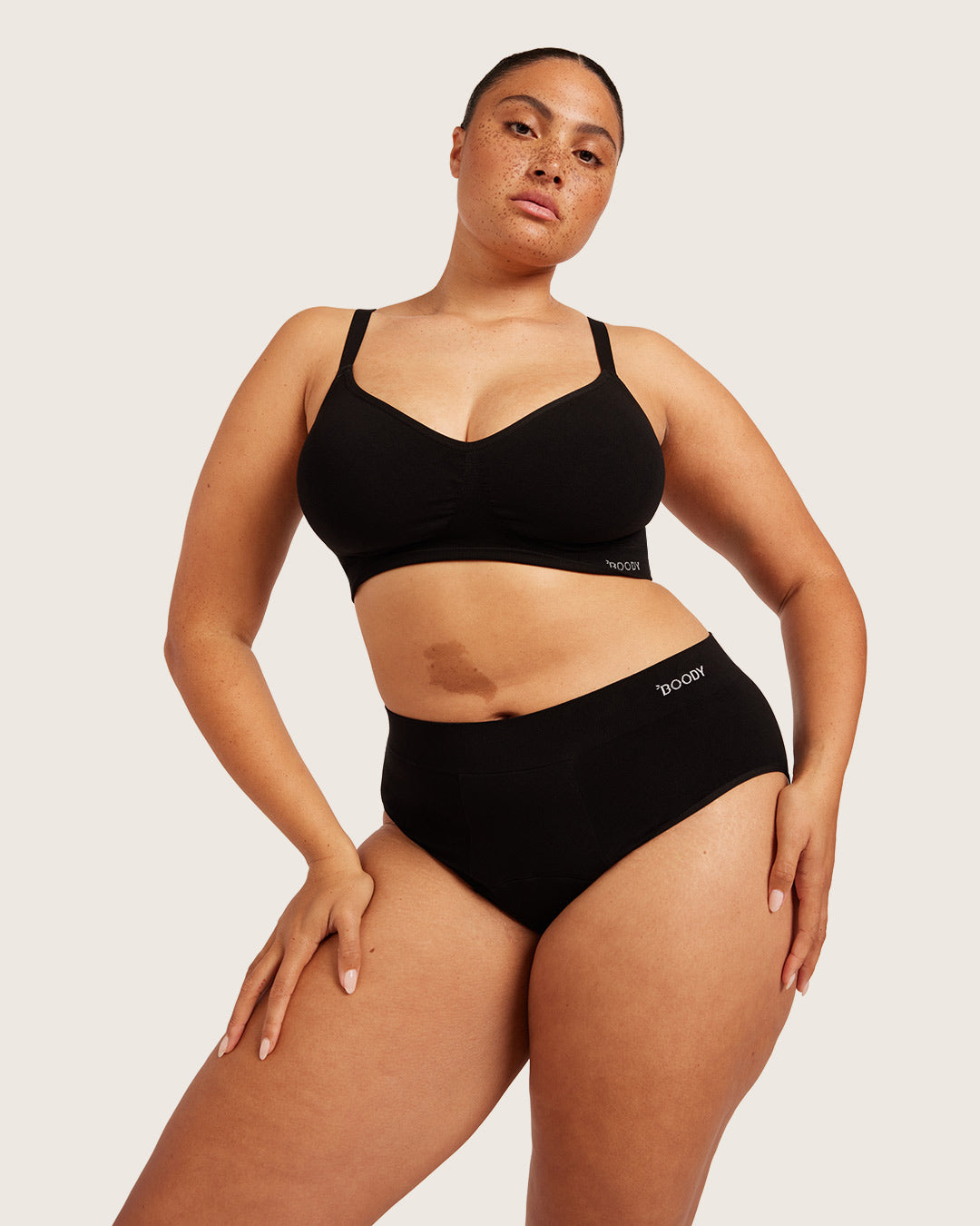 Period & Leak Proof - Full Briefs - Overnight - Black