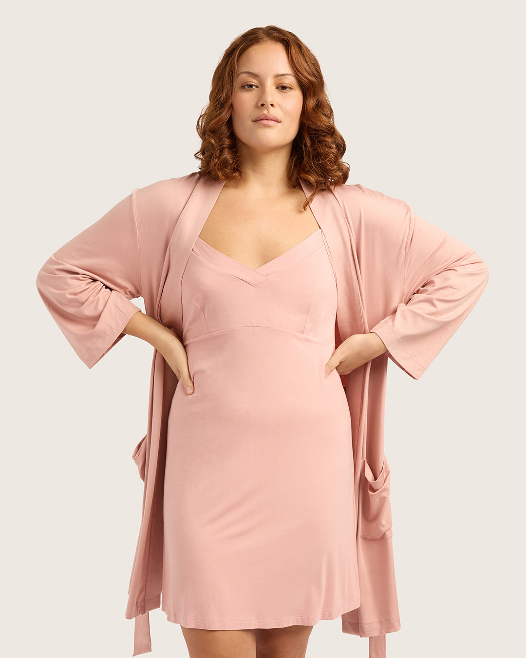 Goodnight Robe - Dusty Pink