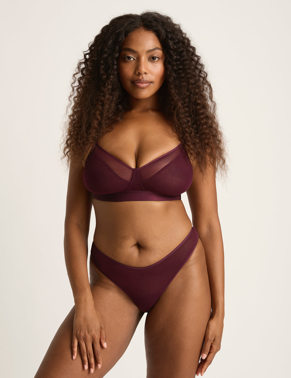 FreeMesh Full Bust Wireless Bra - Fig