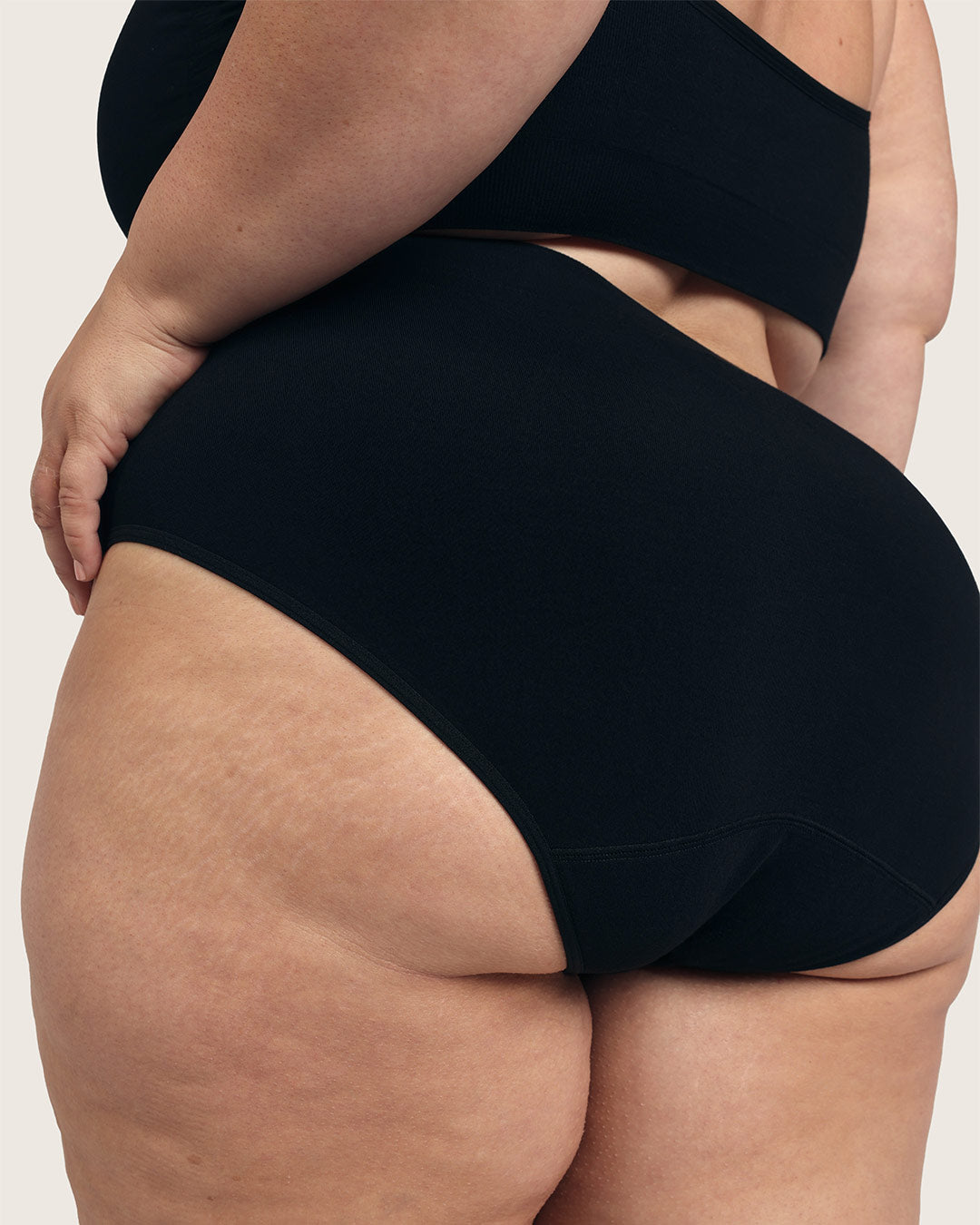 Period & Leak Proof - Full Briefs - Light - Moderate - Black