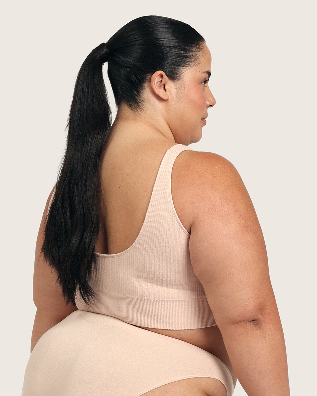 Ribbed Seamfree Crop-Shell