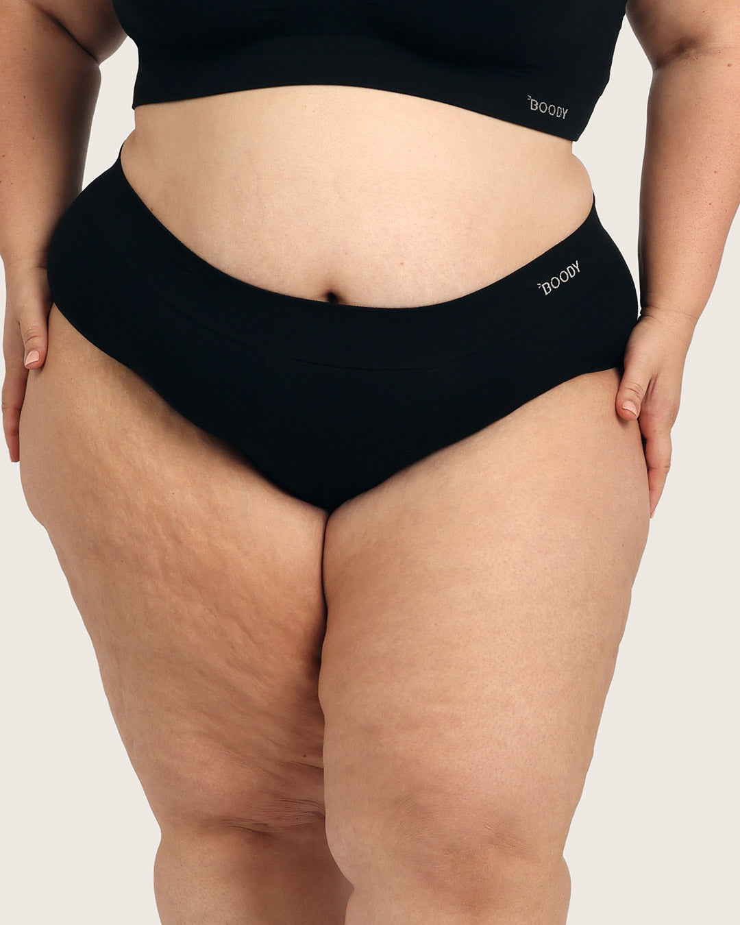 Period & Leak Proof - Full Briefs - Overnight - Black