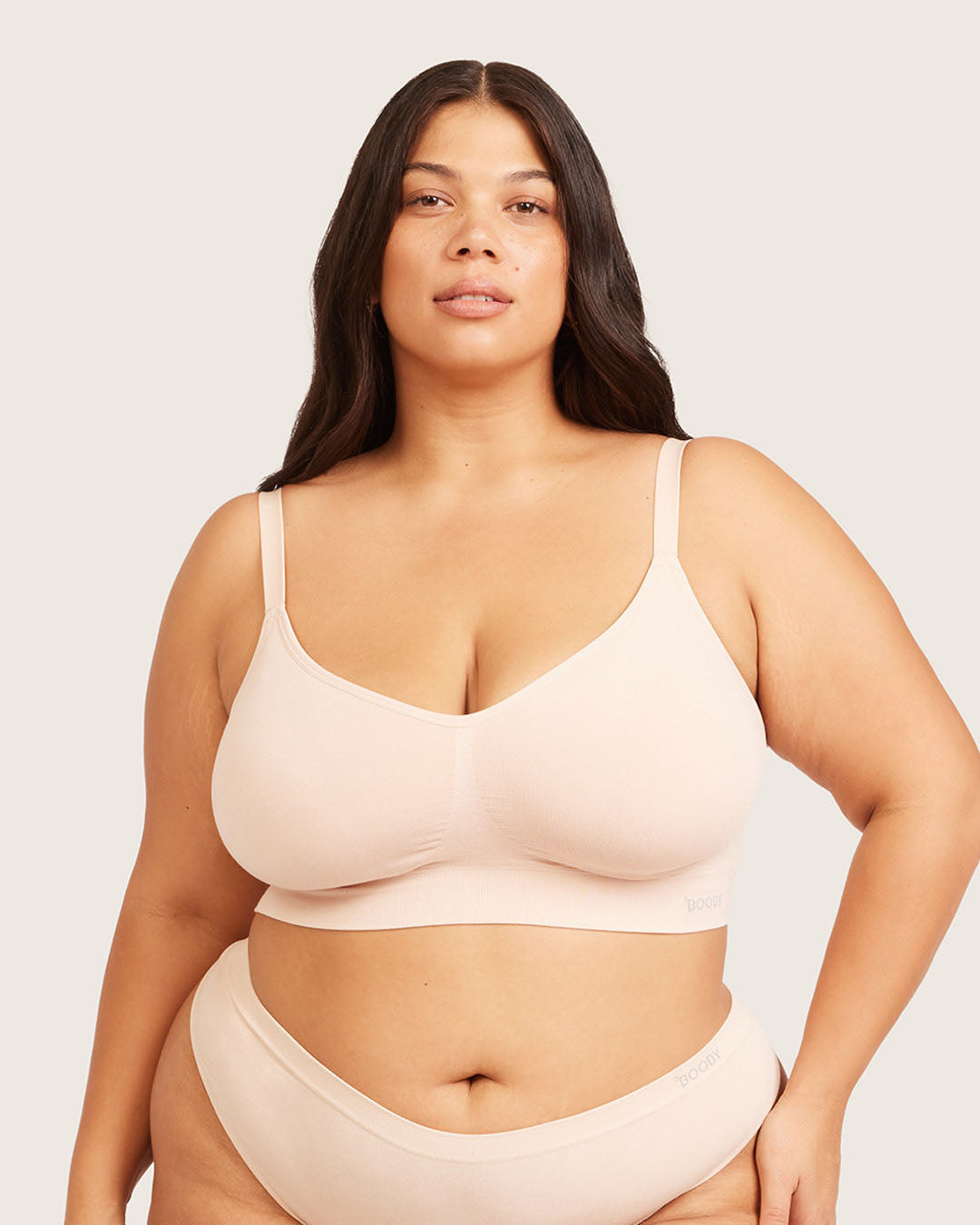 Wireless Full Bust T-Shirt Bra - Shell