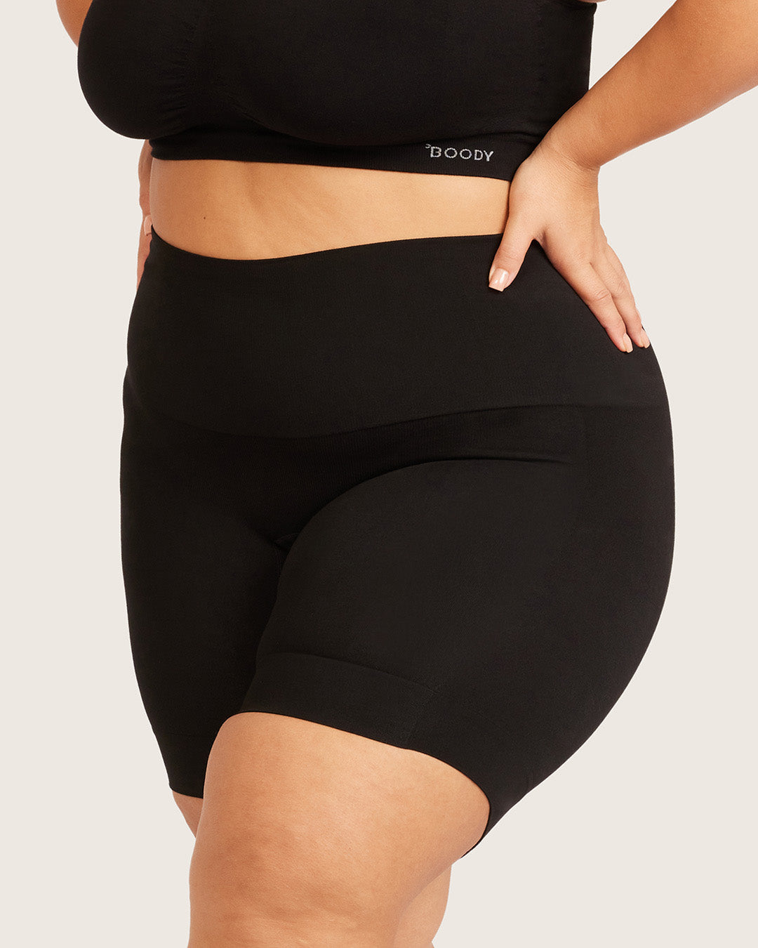 Shaper Long Undershorts - Black