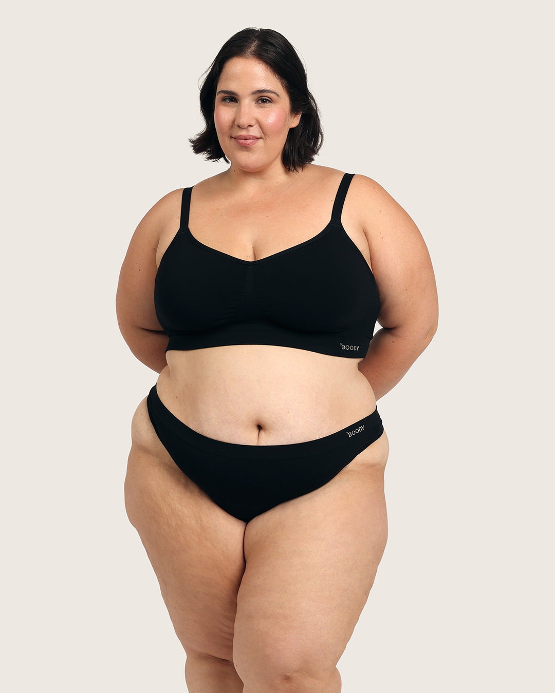 Period & Leak Proof - G-String - Light - Black