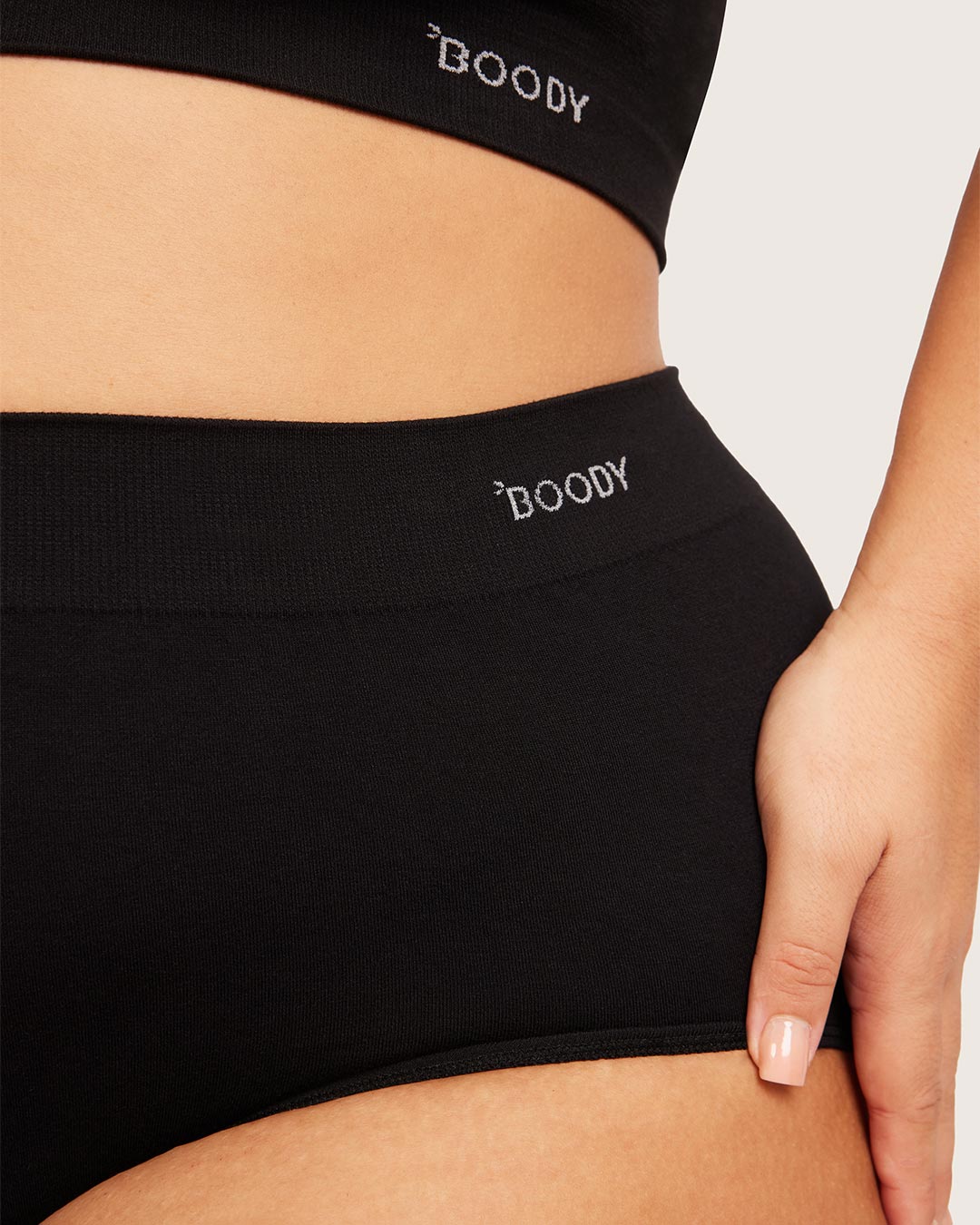 Full Coverage Briefs - Black