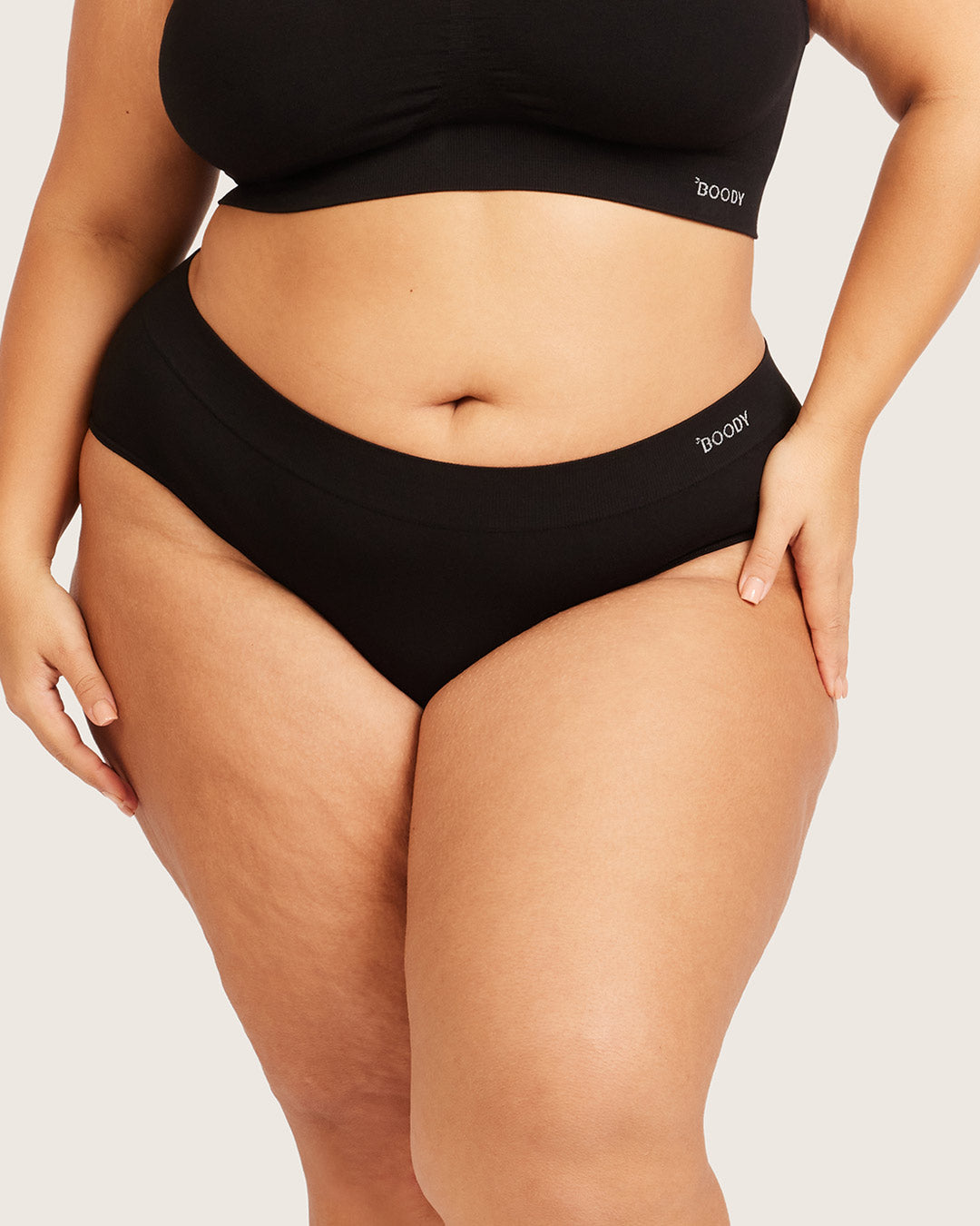 Midi Briefs - Black